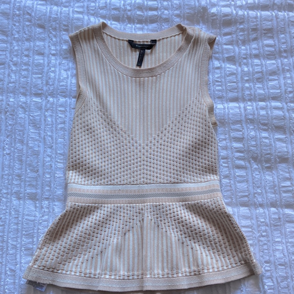 Peplum BCBG shirt